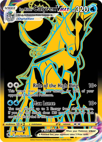 Ice Rider Calyrex VMAX (TG29/TG30) [Sword & Shield: Astral Radiance] - The Mythic Store | 24h Order Processing