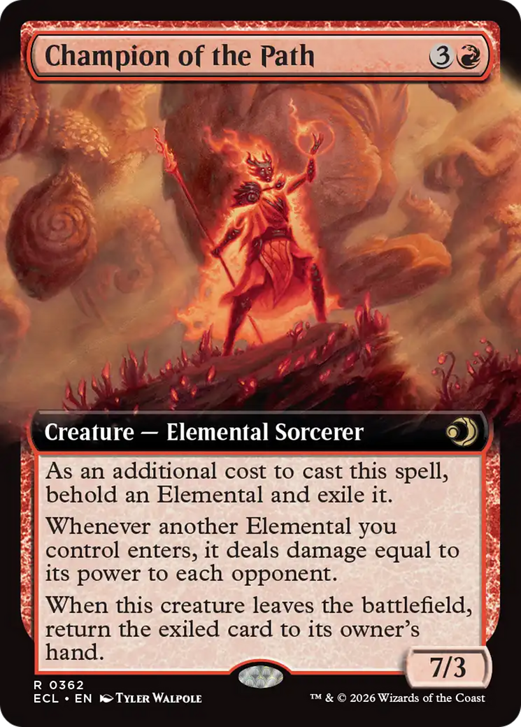 Champion of the Path (Extended Art) [Lorwyn Eclipsed] - The Mythic Store | 24h Order Processing