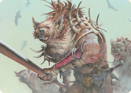 Gnoll Art Card [Dungeons & Dragons: Adventures in the Forgotten Realms Art Series] - The Mythic Store | 24h Order Processing