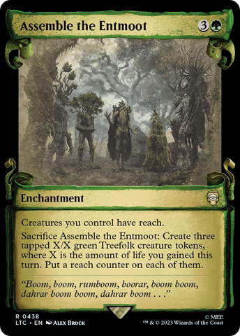 Assemble the Entmoot [The Lord of the Rings: Tales of Middle-Earth Commander Showcase Scrolls] - The Mythic Store | 24h Order Processing