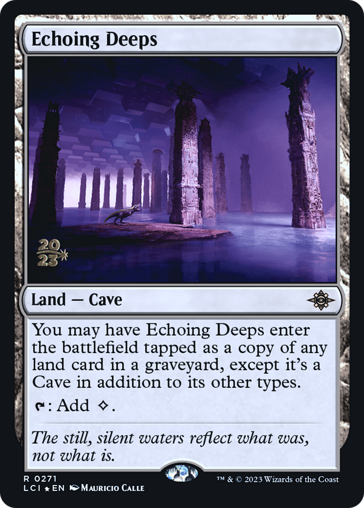 Echoing Deeps [The Lost Caverns of Ixalan Prerelease Cards] - The Mythic Store | 24h Order Processing