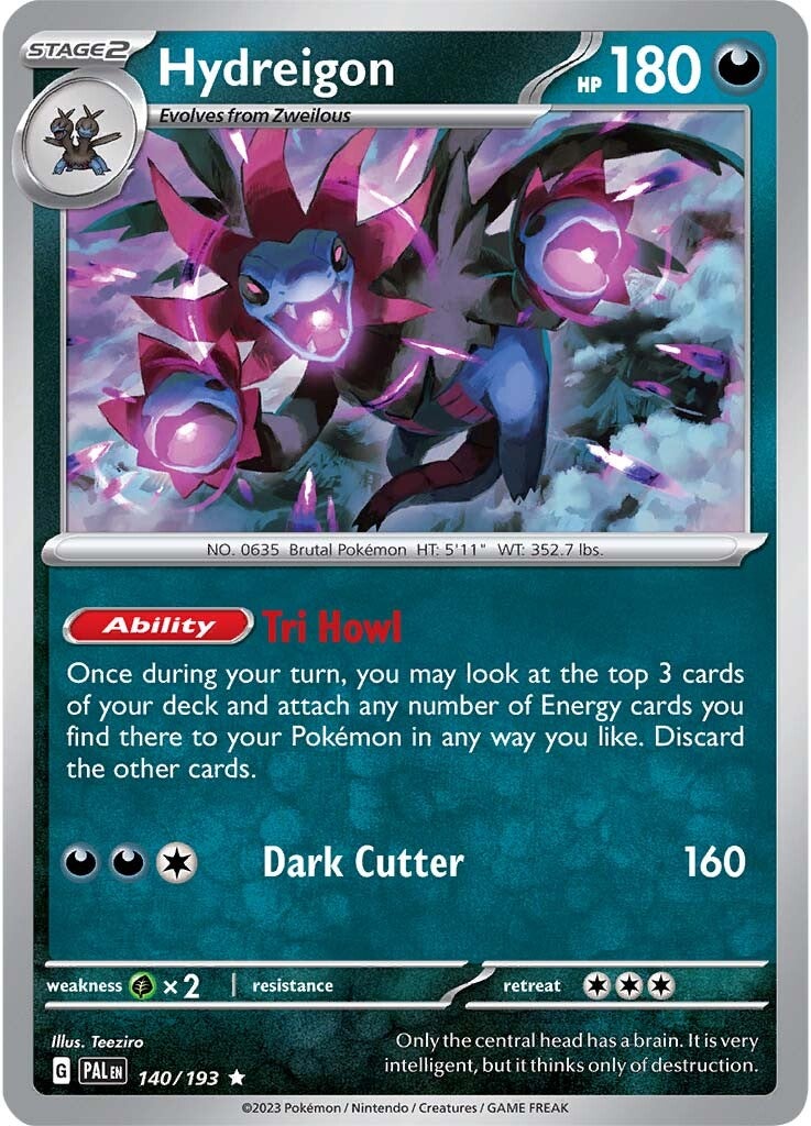 Hydreigon (140/193) [Scarlet & Violet: Paldea Evolved] - The Mythic Store | 24h Order Processing