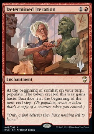 Determined Iteration (Promo Pack) [Streets of New Capenna Commander Promos] - The Mythic Store | 24h Order Processing
