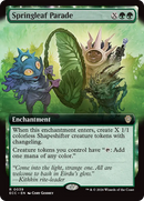 Springleaf Parade (Extended Art) [Lorwyn Eclipsed Commander] - The Mythic Store | 24h Order Processing