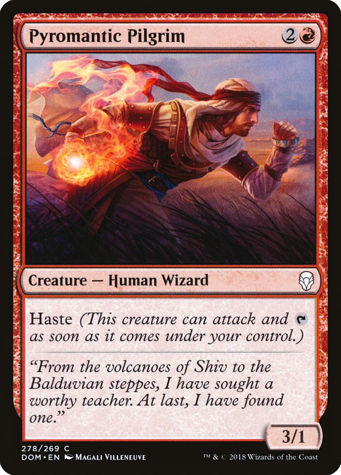 Pyromantic Pilgrim [Dominaria] - The Mythic Store | 24h Order Processing