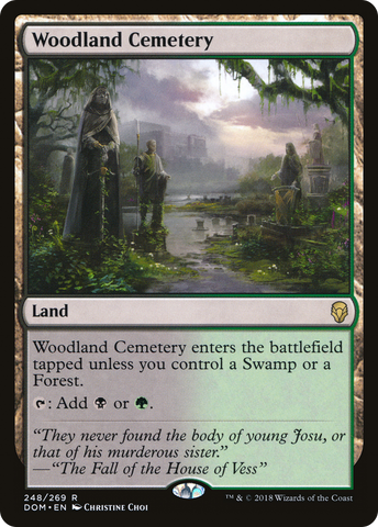 Woodland Cemetery [Dominaria] - The Mythic Store | 24h Order Processing