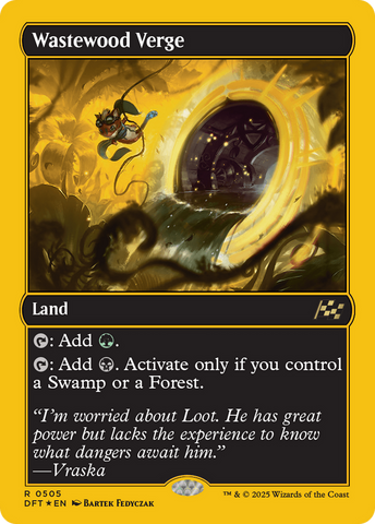 Wastewood Verge (First-Place Foil) [Aetherdrift] - The Mythic Store | 24h Order Processing
