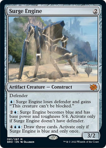 Surge Engine (Promo Pack) [The Brothers' War Promos] - The Mythic Store | 24h Order Processing