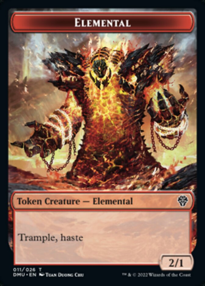 Saproling // Elemental Double-Sided Token [Dominaria United Tokens] - The Mythic Store | 24h Order Processing