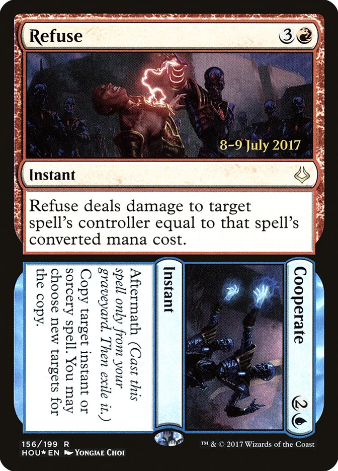 Refuse // Cooperate [Hour of Devastation Prerelease Promos] - The Mythic Store | 24h Order Processing