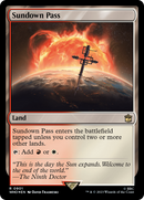 Sundown Pass (Surge Foil) [Doctor Who] - The Mythic Store | 24h Order Processing