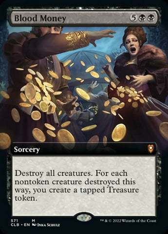 Blood Money (Extended Art) [Commander Legends: Battle for Baldur's Gate] - The Mythic Store | 24h Order Processing