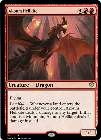 Akoum Hellkite [Starter Commander Decks] - The Mythic Store | 24h Order Processing