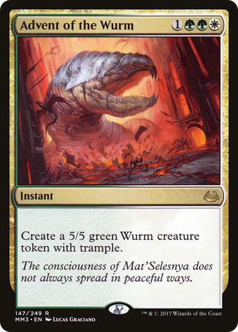 Advent of the Wurm [Modern Masters 2017] - The Mythic Store | 24h Order Processing