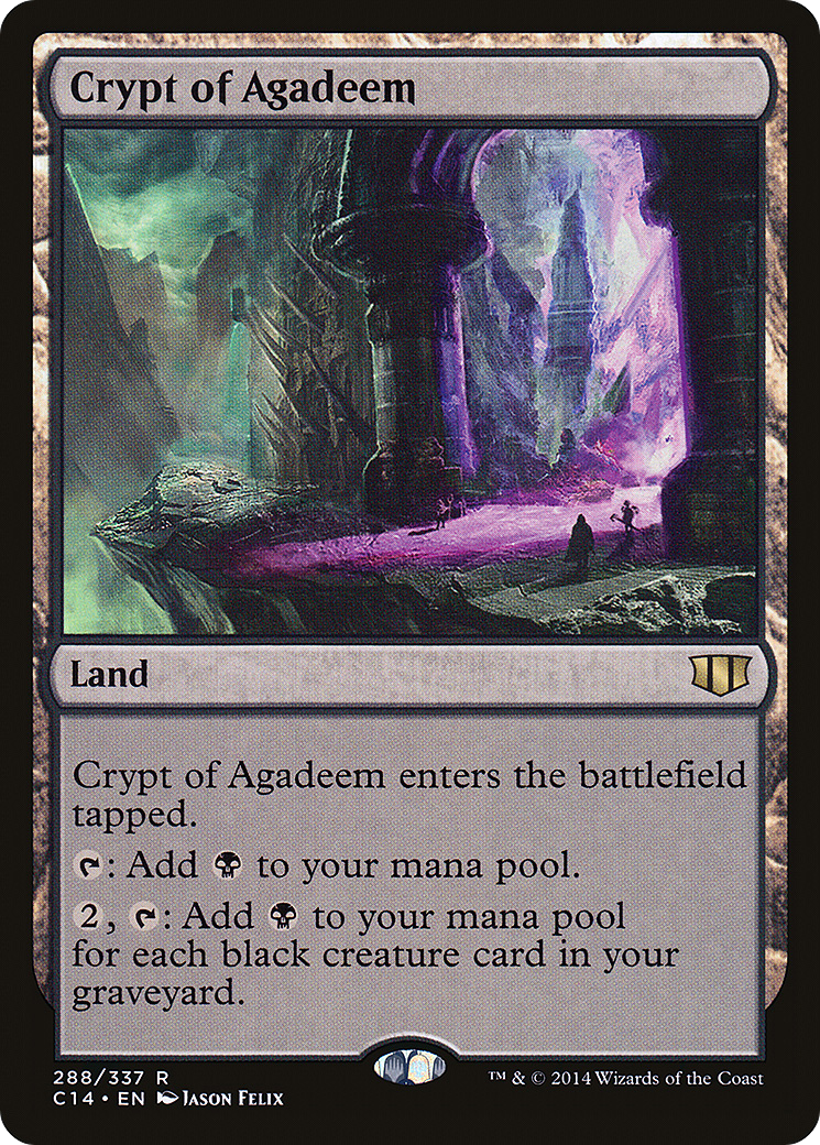Crypt of Agadeem [Commander 2014] - The Mythic Store | 24h Order Processing
