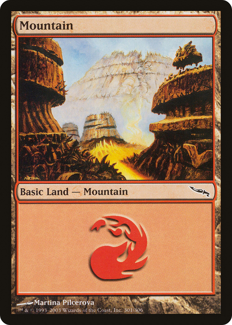 Mountain (301) [Mirrodin] - The Mythic Store | 24h Order Processing