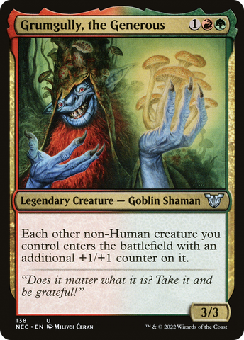 Grumgully, the Generous [Kamigawa: Neon Dynasty Commander] - The Mythic Store | 24h Order Processing