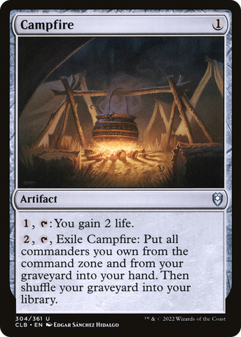 Campfire [Commander Legends: Battle for Baldur's Gate] - The Mythic Store | 24h Order Processing