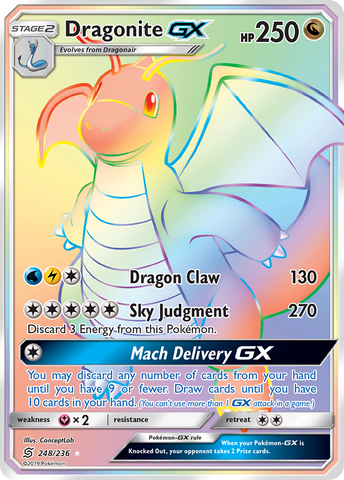 Dragonite GX (248/236) [Sun & Moon: Unified Minds] - The Mythic Store | 24h Order Processing