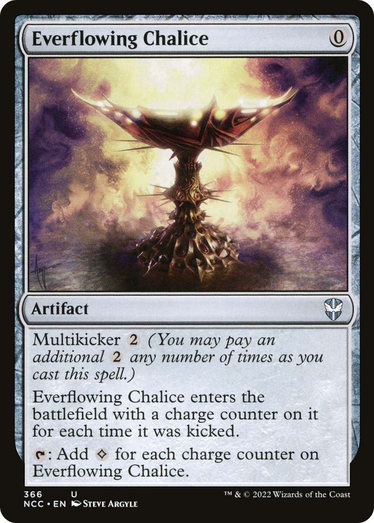 Everflowing Chalice [Streets of New Capenna Commander] - The Mythic Store | 24h Order Processing