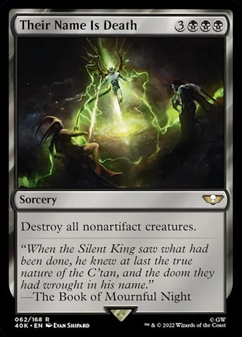 Their Name Is Death (Surge Foil) [Warhammer 40,000] - The Mythic Store | 24h Order Processing