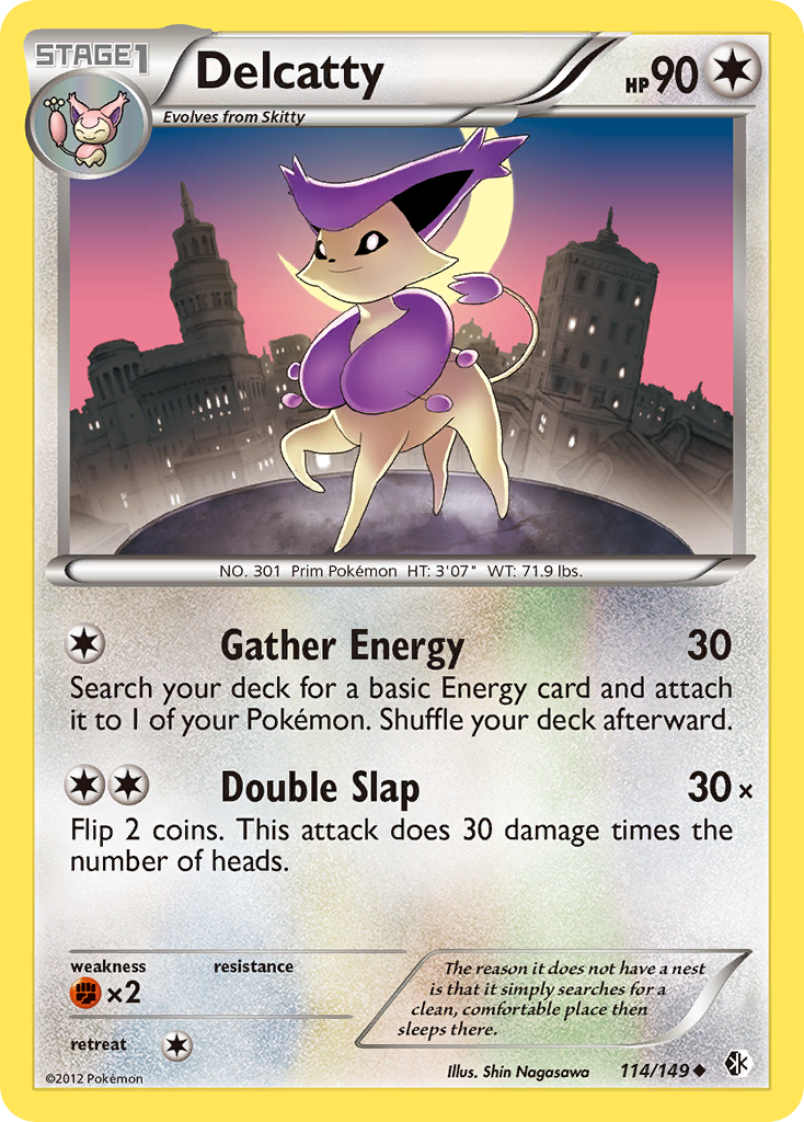 Delcatty (114/149) [Black & White: Boundaries Crossed] - The Mythic Store | 24h Order Processing