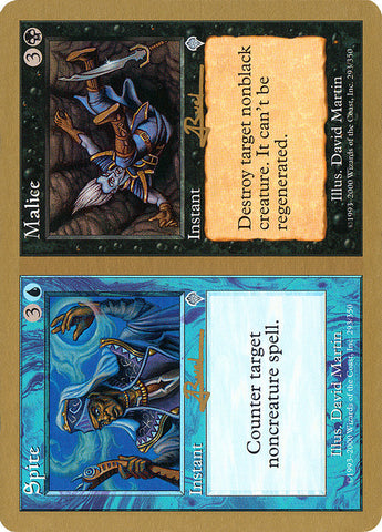 Spite // Malice (Antoine Ruel) [World Championship Decks 2001] - The Mythic Store | 24h Order Processing