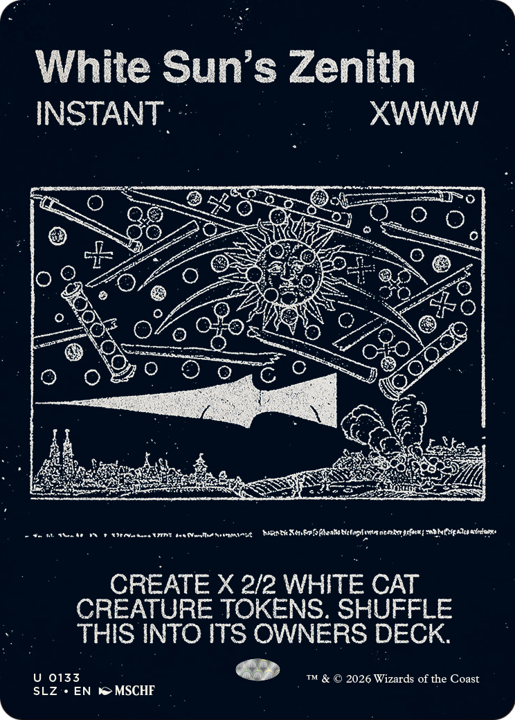 White Sun's Zenith (0133) [Secret Lair x MSCHF: The Zeta Set] - The Mythic Store | 24h Order Processing