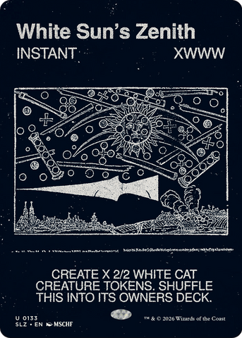 White Sun's Zenith (0133) [Secret Lair x MSCHF: The Zeta Set] - The Mythic Store | 24h Order Processing