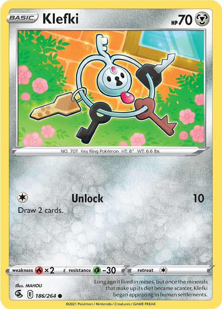 Klefki (186/264) [Sword & Shield: Fusion Strike] - The Mythic Store | 24h Order Processing
