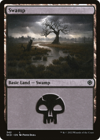 Swamp (342) [Starter Commander Decks] - The Mythic Store | 24h Order Processing