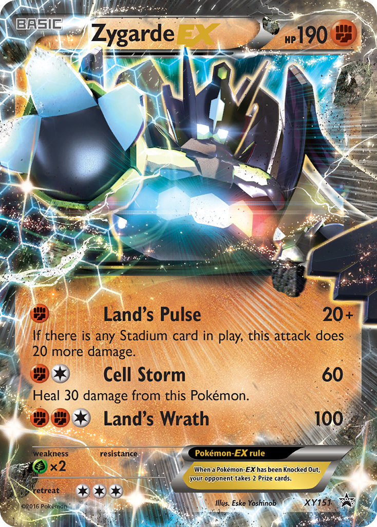 Zygarde EX (XY151) [XY: Black Star Promos] - The Mythic Store | 24h Order Processing