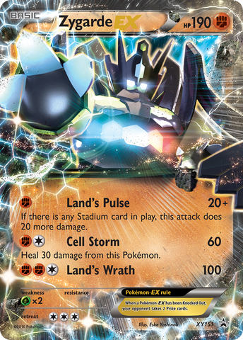 Zygarde EX (XY151) [XY: Black Star Promos] - The Mythic Store | 24h Order Processing