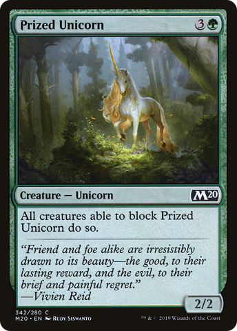 Prized Unicorn [Core Set 2020] - The Mythic Store | 24h Order Processing