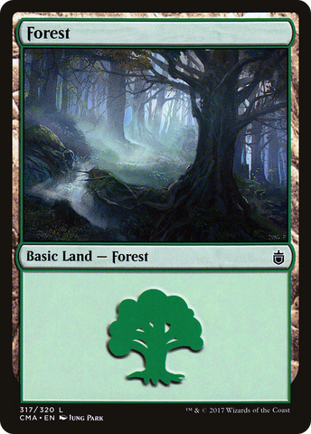 Forest (317) [Commander Anthology] - The Mythic Store | 24h Order Processing