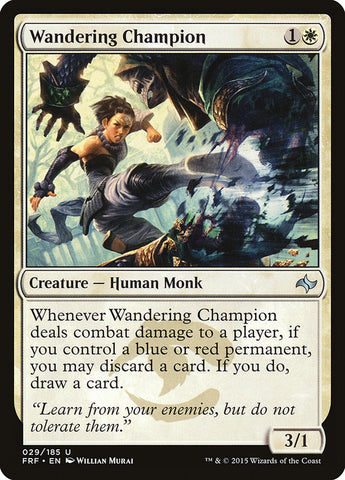 Wandering Champion [Fate Reforged] - The Mythic Store | 24h Order Processing