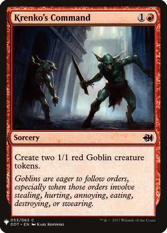 Krenko's Command [Mystery Booster] - The Mythic Store | 24h Order Processing
