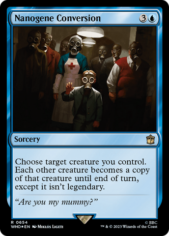 Nanogene Conversion (Surge Foil) [Doctor Who] - The Mythic Store | 24h Order Processing