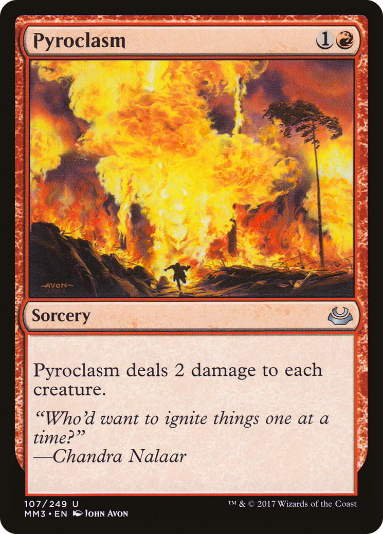 Pyroclasm [Modern Masters 2017] - The Mythic Store | 24h Order Processing