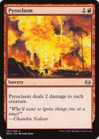 Pyroclasm [Modern Masters 2017] - The Mythic Store | 24h Order Processing
