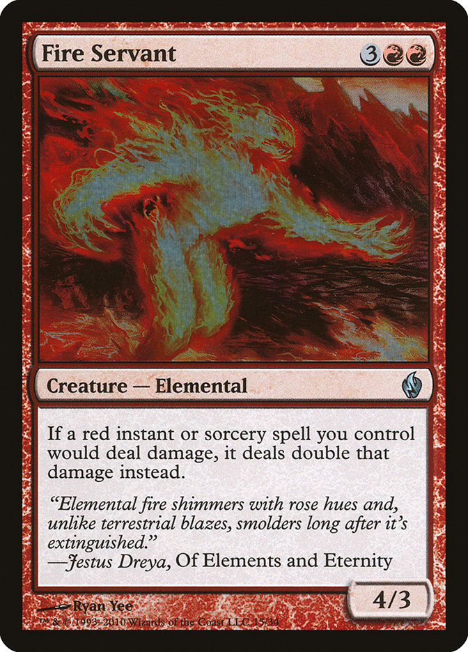 Fire Servant [Premium Deck Series: Fire and Lightning] - The Mythic Store | 24h Order Processing