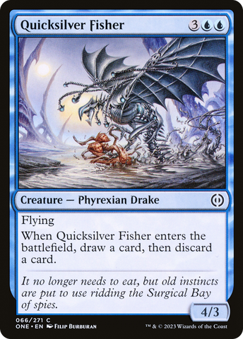 Quicksilver Fisher [Phyrexia: All Will Be One] - The Mythic Store | 24h Order Processing