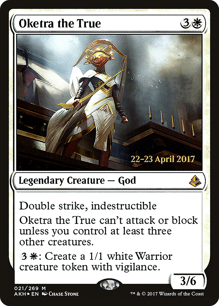 Oketra the True [Amonkhet Prerelease Promos] - The Mythic Store | 24h Order Processing
