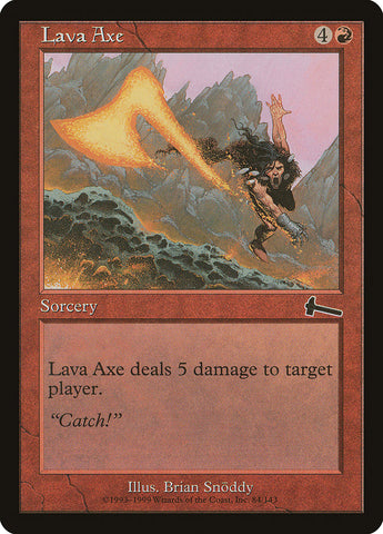 Lava Axe [Urza's Legacy] - The Mythic Store | 24h Order Processing