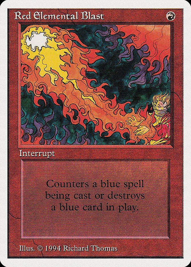 Red Elemental Blast [Summer Magic / Edgar] - The Mythic Store | 24h Order Processing