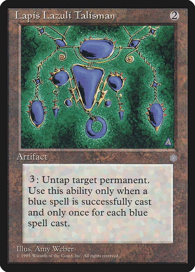 Lapis Lazuli Talisman [Ice Age] - The Mythic Store | 24h Order Processing