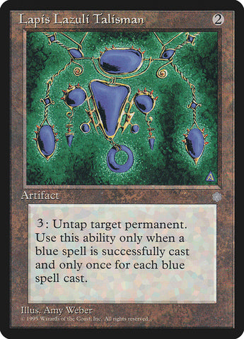 Lapis Lazuli Talisman [Ice Age] - The Mythic Store | 24h Order Processing