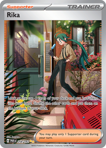 Rika (258/182) [Scarlet & Violet: Paradox Rift] - The Mythic Store | 24h Order Processing