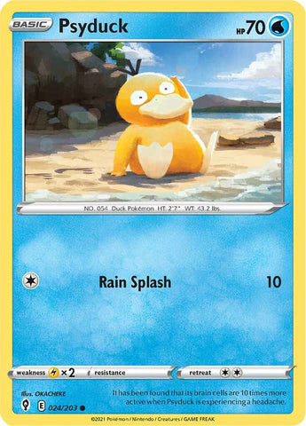 Psyduck (024/203) [Sword & Shield: Evolving Skies] - The Mythic Store | 24h Order Processing