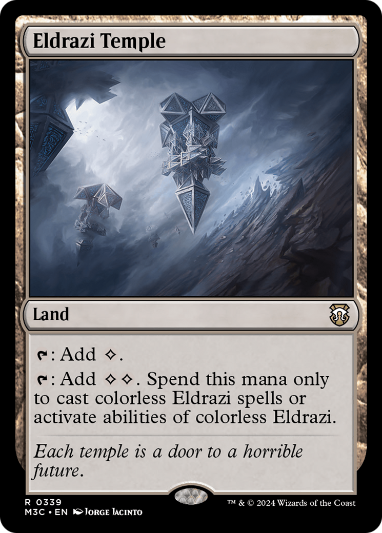 Eldrazi Temple (Ripple Foil) [Modern Horizons 3 Commander] - The Mythic Store | 24h Order Processing